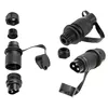 3 pièces 3 pôles Tracteur prise 12V 24V,Pour voiture camion Voir les images du produit 3