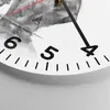 Wanduhr - Rund - Glasuhr - Bär Tier - 30x30cm - Produktbild-Vorschau 5