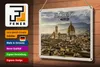 Blechschild Reise Florenz Italien Kathedrale Baukunst Produktbild-Vorschau 3