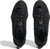 A top-down view of two black Adidas Terrex hiking shoes. Náhled obrázku produktu