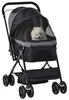 PawHut Hundebuggy Hundewagen für kleine Hunde Katzen Pet Produktbild-Vorschau 1