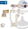 tecuro Winkel 90° Eurokonus G 3/4 Zoll AG x G 3/4 Zoll IG, Produktbild-Vorschau 4