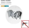 A shower head holder mounted on a wall, with a graphic indicating no drilling is required. Anteprima dell’immagine prodotto