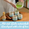 Miska na matchu "Fuji Blue" – ručně vyráběná japonská Náhled obrázku produktu 7