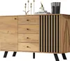 Sweiko 120x38x75cm Wohnzimmer Sideboard,Hohldesign Schrank Produktbild-Vorschau 10
