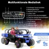 COSTWAY Auto elettrica a 2 posti con pianale di carico Anteprima dell’immagine prodotto 5