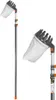 A product shot of an extendable fruit picker with a collection bag. Produktbild-Vorschau