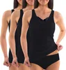 HERMKO 1440 3er Pack Damen Unterhemd mit Spitze - 100% Produktbild-Vorschau 8