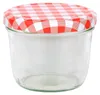 sada 40 kelímků 230 ml s červeným kostkovaným víčkem včetně Náhled obrázku produktu 3
