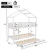 Flieks Etagenbett 90x200cm mit Lattenrost, Hochbett mit Produktbild-Vorschau 7