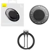 Baseus Simple 2 Wireless Charger 15W Cluster Black Anteprima dell’immagine prodotto 8