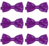 6er Set DonDon Herren Fliege 12 x 6 cm gebunden und Produktbild-Vorschau 1