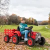 Elektrický traktor FCH 12V 7Ah s odpojiteľným prívesom a Náhľad obrázku produktu 7
