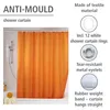 WENKO Rideau de douche baignoire anti-moisissure orange Voir les images du produit 3