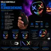 LED Grusel Maske - wie aus Purge steuerbar, Gesicht Produktbild-Vorschau 6