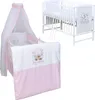 Baby-Delux Babybett Gitterbett Mia weiß 120×60 inkl. Produktbild-Vorschau 1