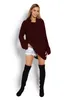 PeeKaBoo Damen Überprüfung Pulli mit verlängert Ärmel Produktbild-Vorschau 2