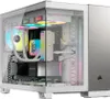 CORSAIR Geh mATX 2500X (Tempered Glass) White/Satin Grey Produktbild-Vorschau 1
