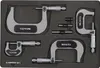 Bügelmessschraubensatz DIN 863/1 0-100mm TECWERK Produktbild-Vorschau 1