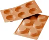 Silikomart Muffinbackform Törtchen 6er Ø7cm H 2cm Silikon, Produktbild-Vorschau 1