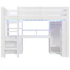 Flieks Lit superposé 90x200cm avec Led, Lit superposé pour Voir les images du produit 8