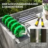 Outsunny Rasenlüfter Aerifizierer für Rasen 45cm Breite Produktbild-Vorschau 5