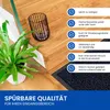 Gentle North Hochwertige Fußmatte blau-schwarz 90x150 groß Produktbild-Vorschau 5