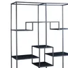 Regał stojący „Råde” z metalu, 180 x 100 x 35 cm, czarny Podgląd zdjęcia produktu 6