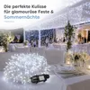 100M 800LEDs 8 režimů pohádkové světla napájení, časovač, Náhled obrázku produktu 7