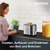 Severin 2589, 2 Scheibe(n), Schwarz, Edelstahl, Edelstahl, Produktbild-Vorschau 9
