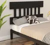 vidaXL Tête de lit noire 183,5x3x81 cm pin massif Voir les images du produit 8