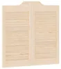 Drzwi wahadłowe naturalny 80 x 40 cm Lite drewno sosnowe Podgląd zdjęcia produktu 7
