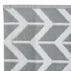 vidaXL Dywanik zewnętrzny ARAKIL szary 190x290 cm PP Podgląd zdjęcia produktu 5