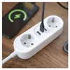 Steckdosenleiste – 2 Steckdosen+2×USB-A+1×USB-C, 1,4 m, 1,5 mm2, weiss Produktbild-Vorschau