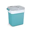 A turquoise and gray electric cooler box is shown against a white background. Náhľad obrázku produktu