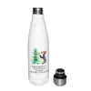 Mr. & Mrs. Panda Trinkflasche Pinguin Weihnachtsbaum - Weiß Produktbild-Vorschau 3