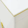 Credenza moderna Merax con 6 cassetti in bianco e oro, Anteprima dell’immagine prodotto 14
