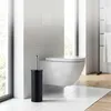 Relaxdays, brosse WC, manche en acier inoxydable, tête de Voir les images du produit 2
