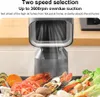 A product image with text overlay, showing a kitchen appliance and various food items. Produktbild-Vorschau