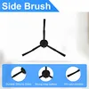 A product image showing a side brush for a robot vacuum cleaner, with feature callouts below. Produktbild-Vorschau