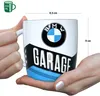Arte nostalgica - Tazza da caffè - BMW - BMW Garage Anteprima dell’immagine prodotto 6