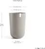 Ecopots Oslo High 52 Blumentopf - L 35 cm x H 51,5 cm - Produktbild-Vorschau 2