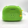 A bright green Esperanza toaster with a smiley face design on a white and light gray background. Produktbild-Vorschau