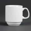 Bicchieri impilabili Olympia Whiteware da 28,4 cl (12 Anteprima dell’immagine prodotto 1