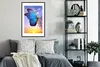 MuchoWow® Gerahmtes Poster Schmetterling - Sonnenuntergang Produktbild-Vorschau 2