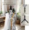 Mannequin de couture - motif floral noir/blanc Voir les images du produit 4