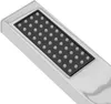 A close-up view of a modern, silver-colored hand shower head with a black nozzle plate. Podgląd zdjęcia produktu