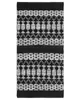 BELIANI Koberec čierna béžová koža bavlna 80 x 150 cm Náhľad obrázku produktu 4