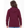 JAKO Unisex Kapuzenjacke Organic, Farbe:maroon, Größe:3XL Produktbild-Vorschau 3