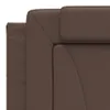 The Living Store Kopfteil-Kissen Braun 180 cm Kunstleder Produktbild-Vorschau 9